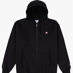 Champion Black Zip Up
